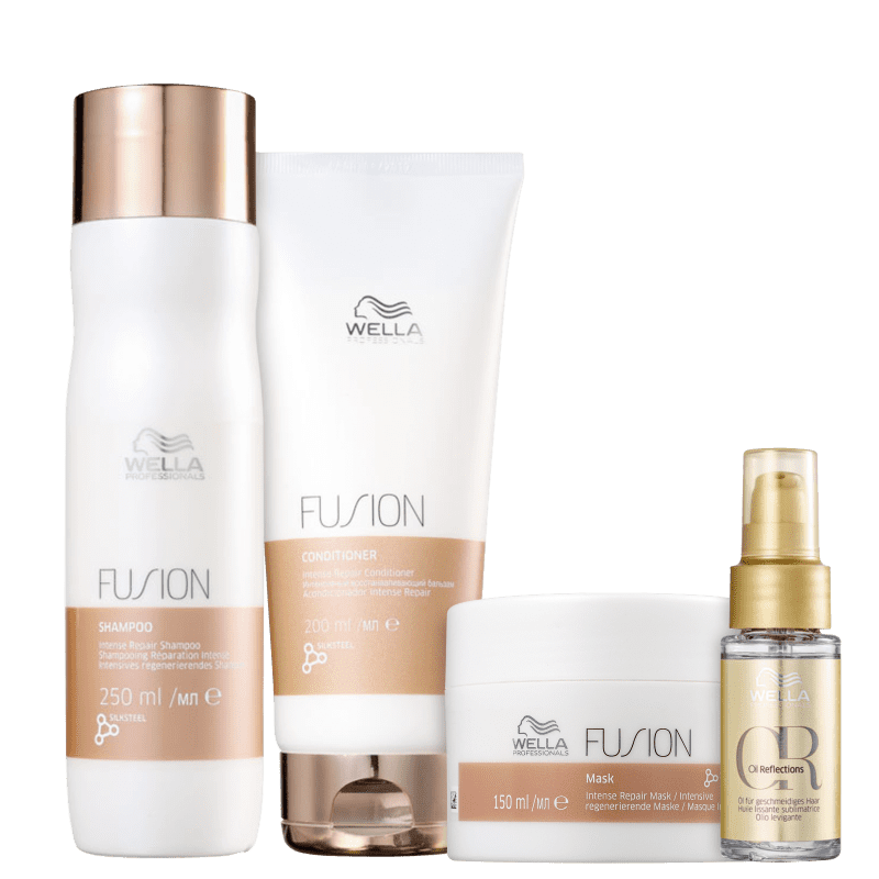 Kit Wella Professionals Fusion Super Salon (4 Produtos)