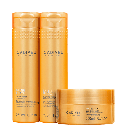 Kit Cadiveu Professional Nutri Glow Três (3 Produtos)