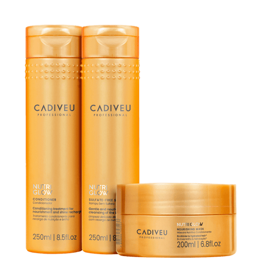 Kit Cadiveu Professional Nutri Glow Três (3 Produtos)