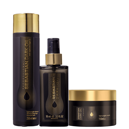 Kit Sebastian Professional Dark Oil Trio Care (3 Produtos)
