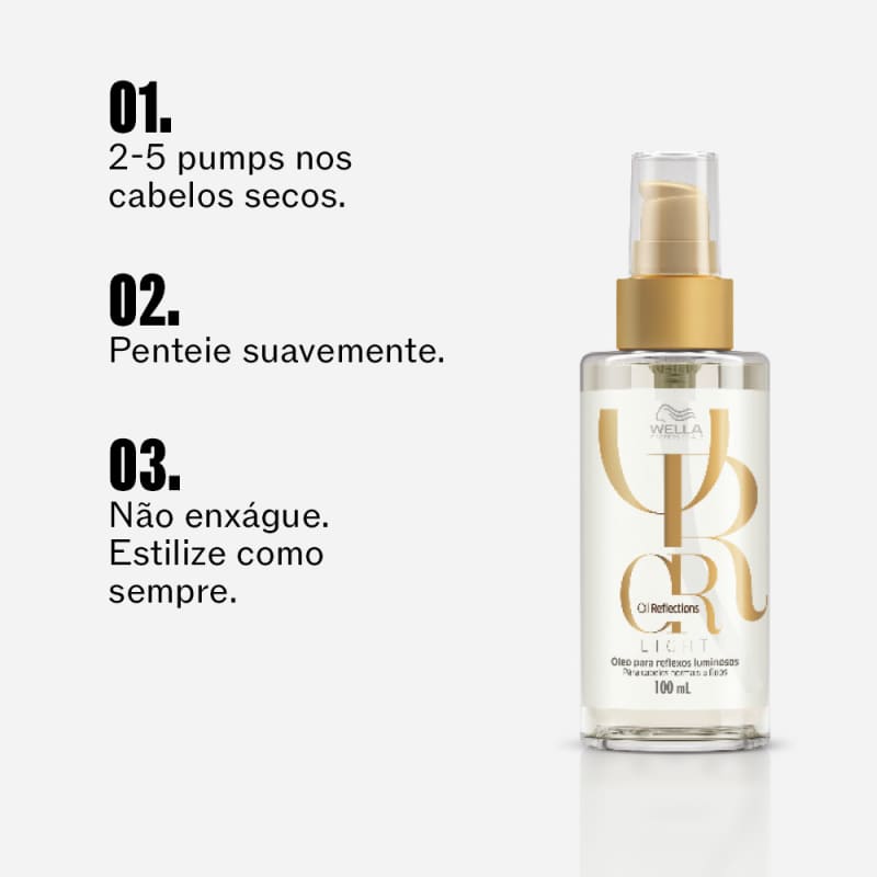Wella Professionals Oil Reflections Light - Óleo Capilar 100ml